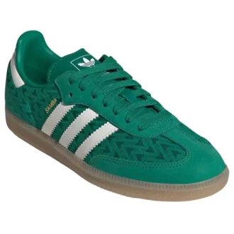Adidas Samba “Cesur Yeşil/Krem Beyaz/Altın Metalik”