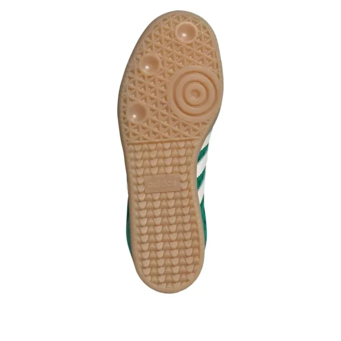 Adidas Samba “Cesur Yeşil/Krem Beyaz/Altın Metalik”