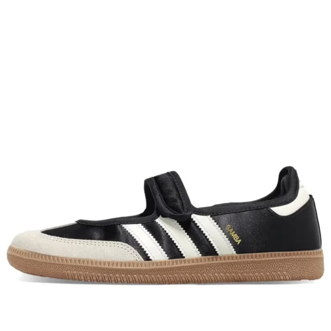 Adidas Samba Jane “Siyah Beyaz Altın Metalik”