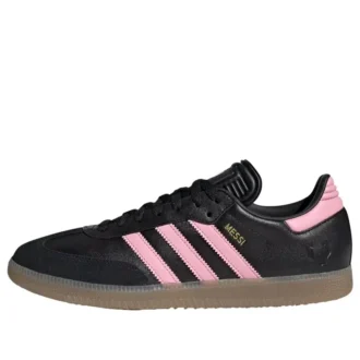 Adidas Samba Messi Indoor “Siyah Altın Metalik Sakız”