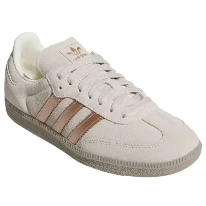 Adidas Samba “Off White Copper Metallic Beige”