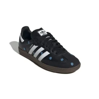 Adidas Samba OG “Açık Mavi Çiçekli Siyah”