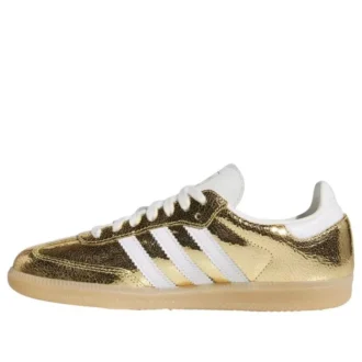Adidas Samba OG “Altın Metalik Çatlak Deri”