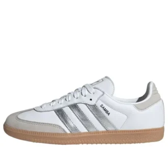 Adidas Samba OG “Beyaz Gümüş Metalik Gri”