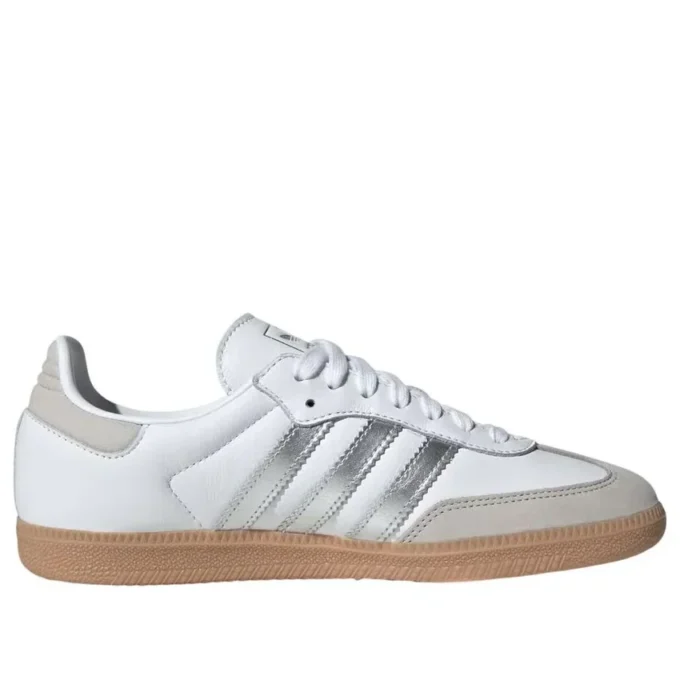 Adidas Samba OG “Beyaz Gümüş Metalik Gri”