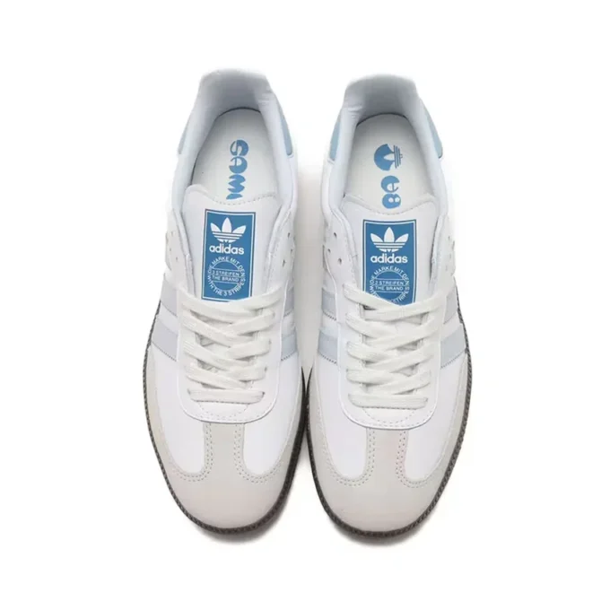 Adidas Samba OG “Beyaz Halo Mavi Gum”