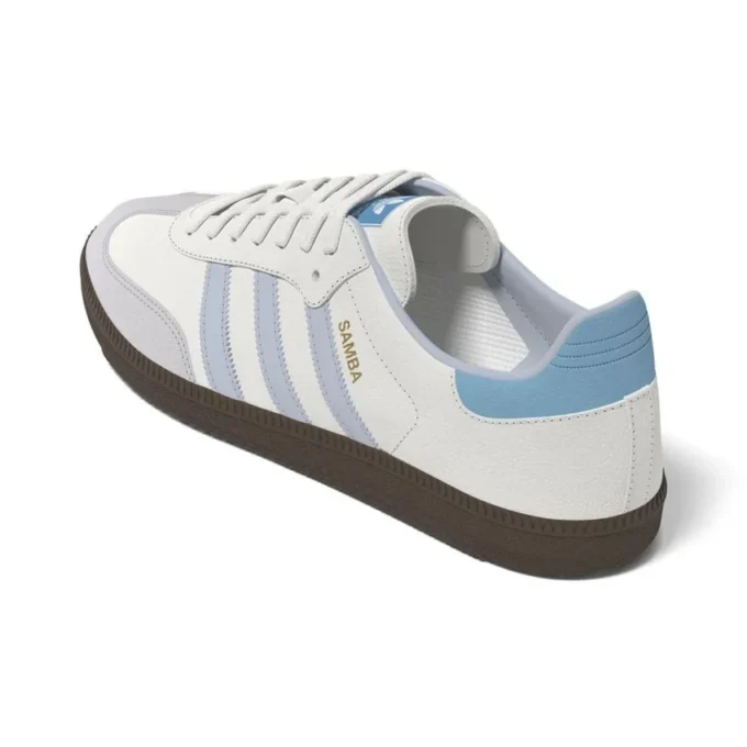 Adidas Samba OG “Beyaz Halo Mavi Gum”
