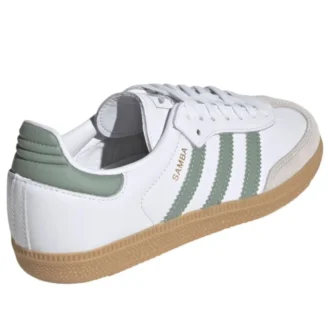 Adidas Samba OG “Bulut Beyazı Gümüş Yeşili”