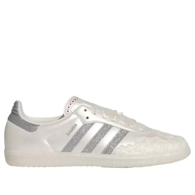 Adidas Samba OG “Chalk White Silver Metallic”