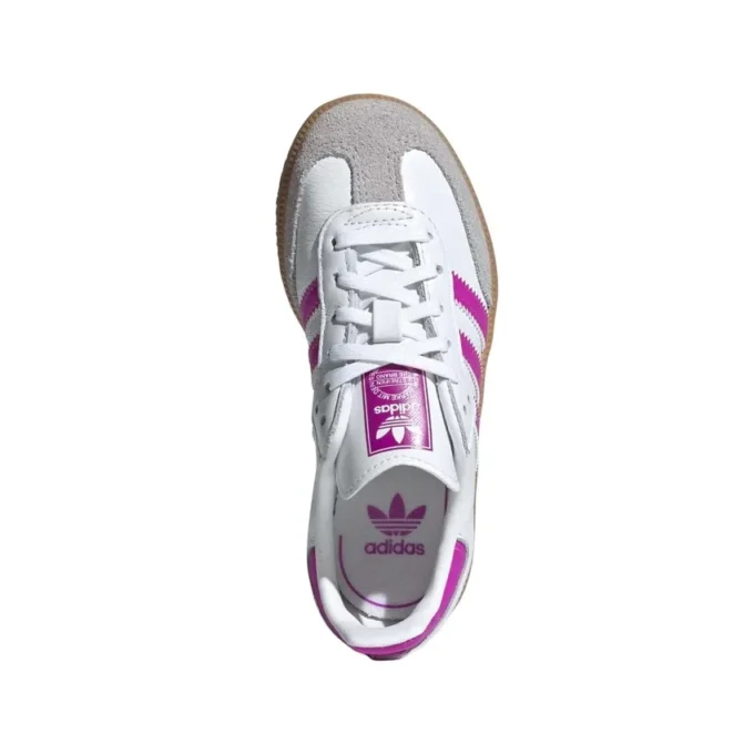 Adidas Samba OG “Cloud White Purple Burst”
