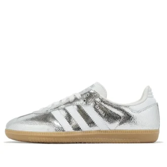 Adidas Samba OG “Gümüş Metalik Çatlak Deri”