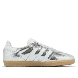 Adidas Samba OG “Gümüş Metalik Çatlak Deri”