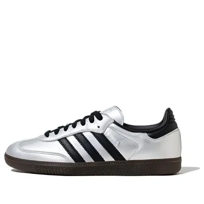 Adidas Samba OG “Gümüş Metalik Siyah Gum”