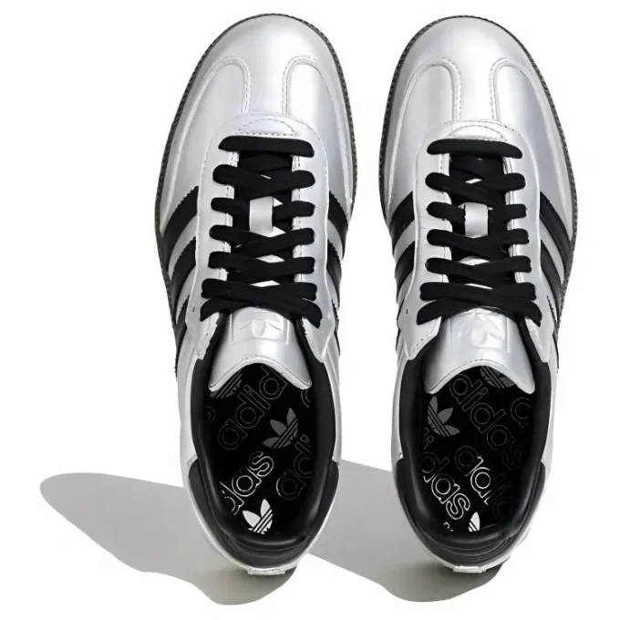 Adidas Samba OG “Gümüş Metalik Siyah Gum”