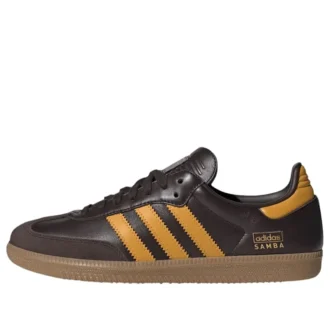 Adidas Samba OG “Koyu Kahverengi Sarı”