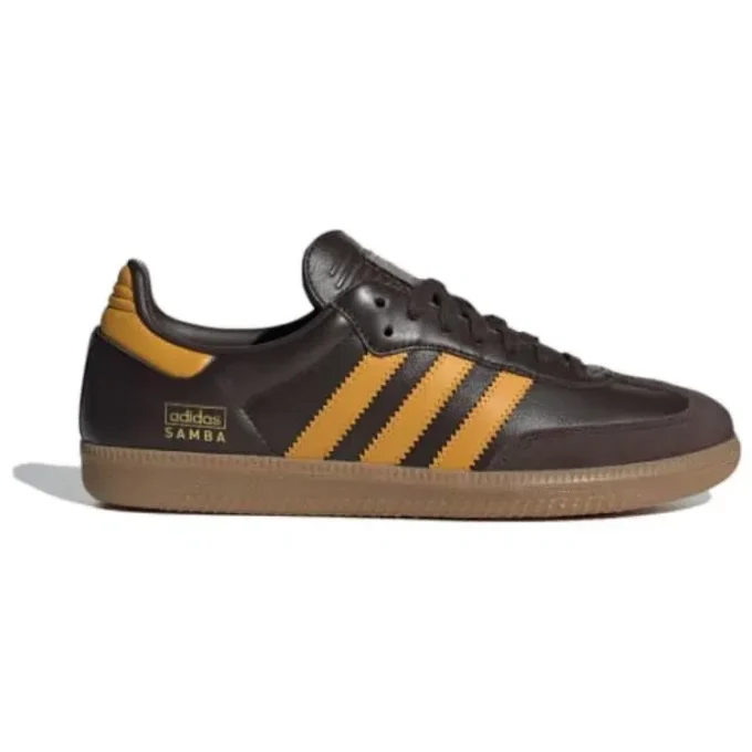 Adidas Samba OG “Koyu Kahverengi Sarı”