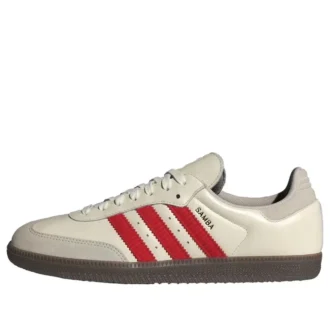 Adidas Samba OG “off White Better Scarlet Gum”