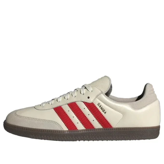 Adidas Samba OG “off White Better Scarlet Gum”