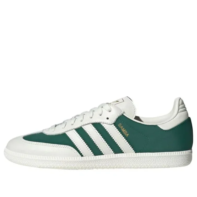 Adidas Samba OG “off White Collegiate Green”
