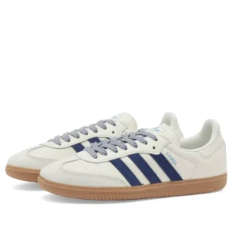Adidas Samba OG “off White Dark Blue”