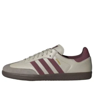 Adidas Samba OG “Putty Grey Maroon”