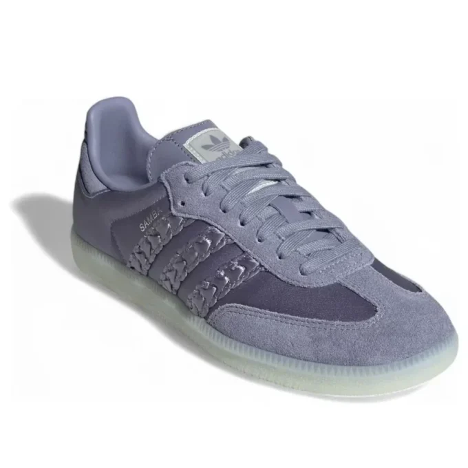 Adidas Samba OG Satin “Silver Violet”