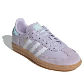 Adidas Samba OG “Silver Dawn White Aqua”