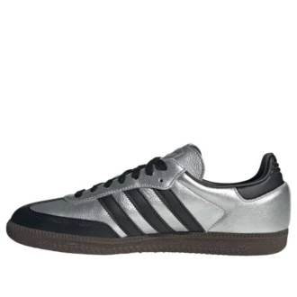 Adidas Samba OG “Silver Metallic Black”