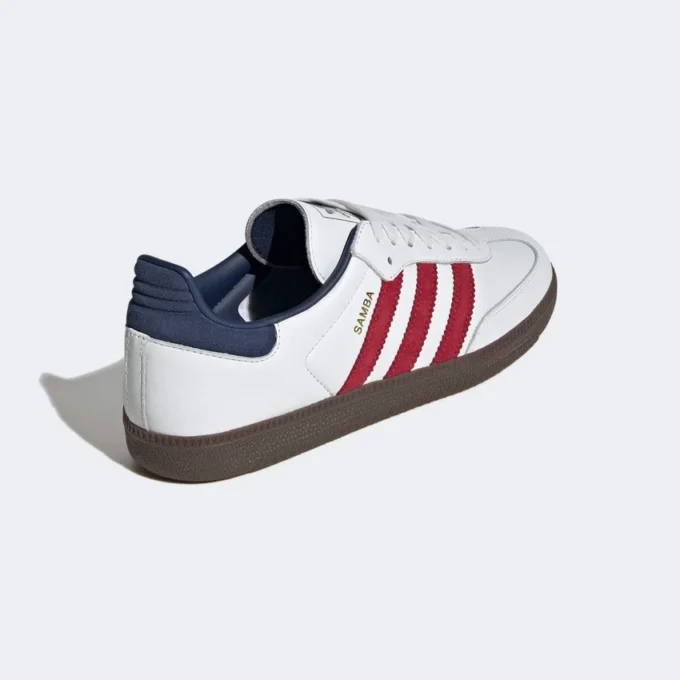 Adidas Samba OG “Takım Zaferi Kırmızısı Gece İndigo”