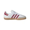 Adidas Samba OG “White Collegiate Burgundy Gum”