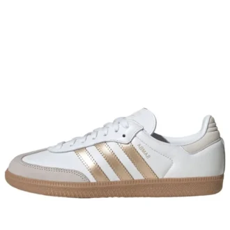 Adidas Samba OG “White Wonder Gold Grey”