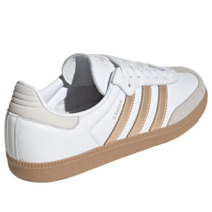 Adidas Samba OG “White Wonder Gold Grey”
