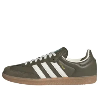 Adidas Samba “Orta Koyu Haki/Krem Beyaz”