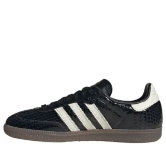 Adidas Samba Patent Yılan Derisi “Siyah/Beyaz”