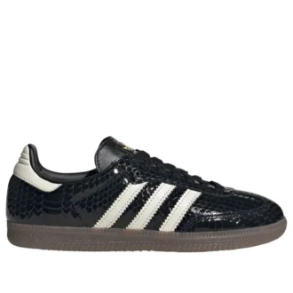 Adidas Samba Patent Yılan Derisi “Siyah/Beyaz”