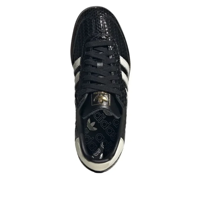 Adidas Samba Patent Yılan Derisi “Siyah/Beyaz”