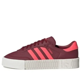 Adidas Sambarose W “Koyu Kırmızı Beyaz”
