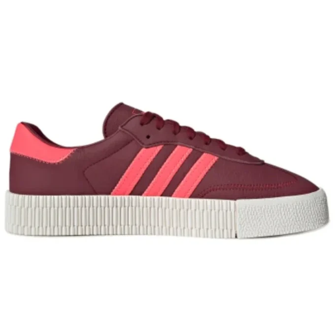 Adidas Sambarose W “Koyu Kırmızı Beyaz”