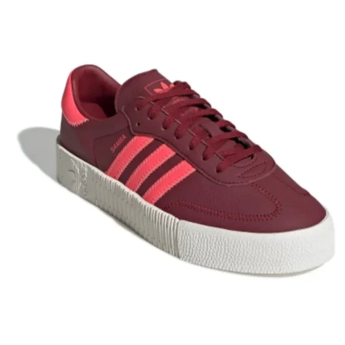 Adidas Sambarose W “Koyu Kırmızı Beyaz”