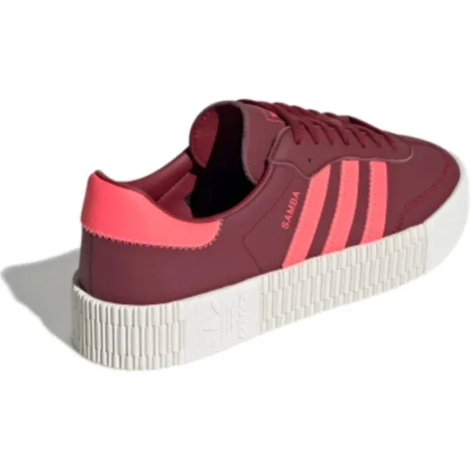 Adidas Sambarose W “Koyu Kırmızı Beyaz”