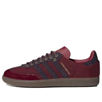 Adidas X Alwayth Samba OG “College Burgundy”