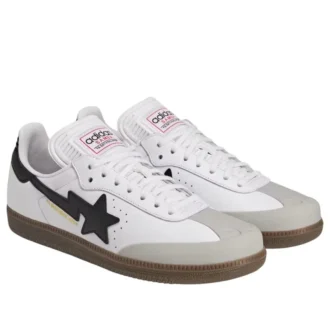 Adidas X Bape Samba “Footwear White”