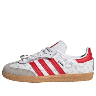 Adidas X Disney Samba OG Comfort Elastic Lace “Beyaz Better Scarlet”