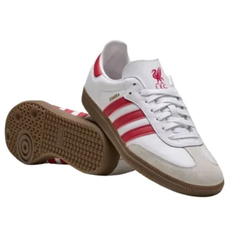 Adidas X Liverpool Fc Samba “Beyaz Çilek Kırmızısı Sakız”